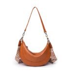 Crescent shaped bag